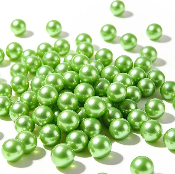 Green Pearlescent Bath Oil Pearls | OEM/ODM Beauty Fragrance