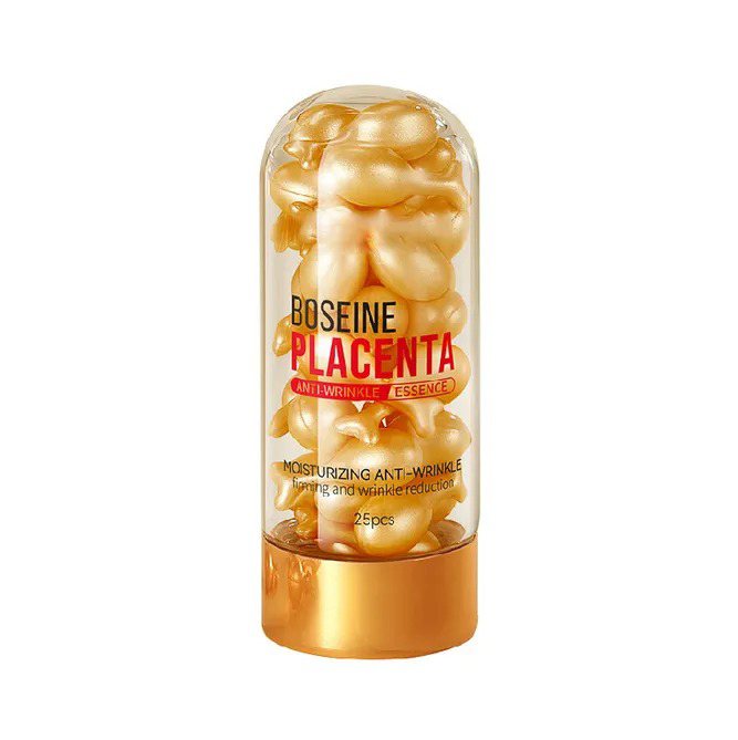 Gold Placenta Facial Essence Capsules | OEM/ODM Beauty Maker