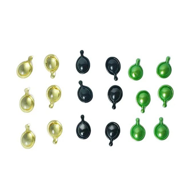Multicolor Teardrop Face Oil Capsules | OEM/ODM Beauty Maker