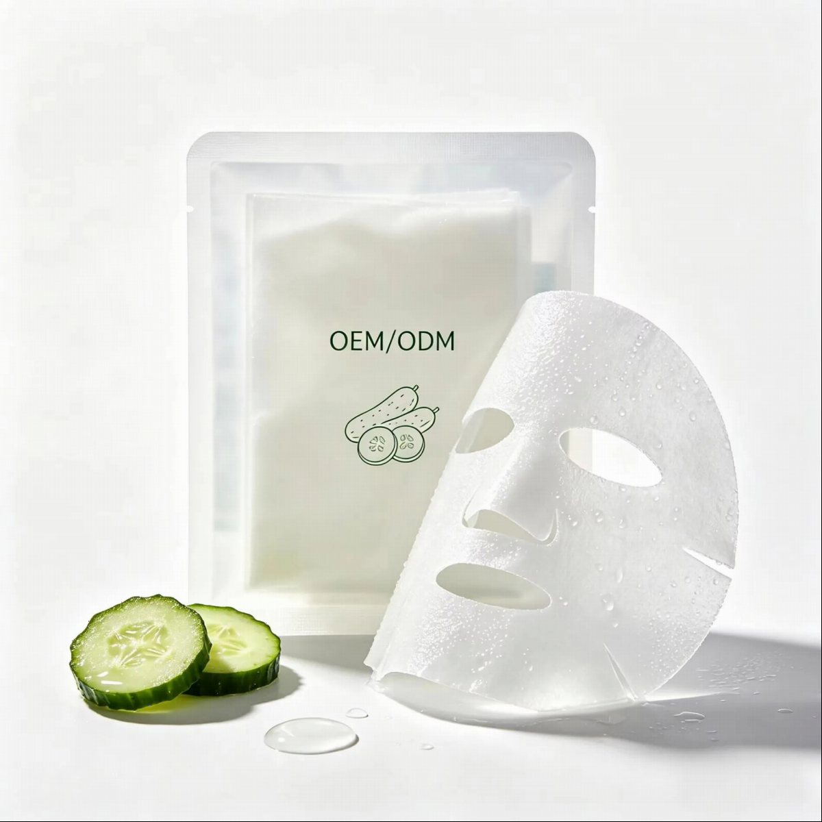 Cucumber Soothing Hydrating Sheet Mask | OEM ODM Beauty Line
