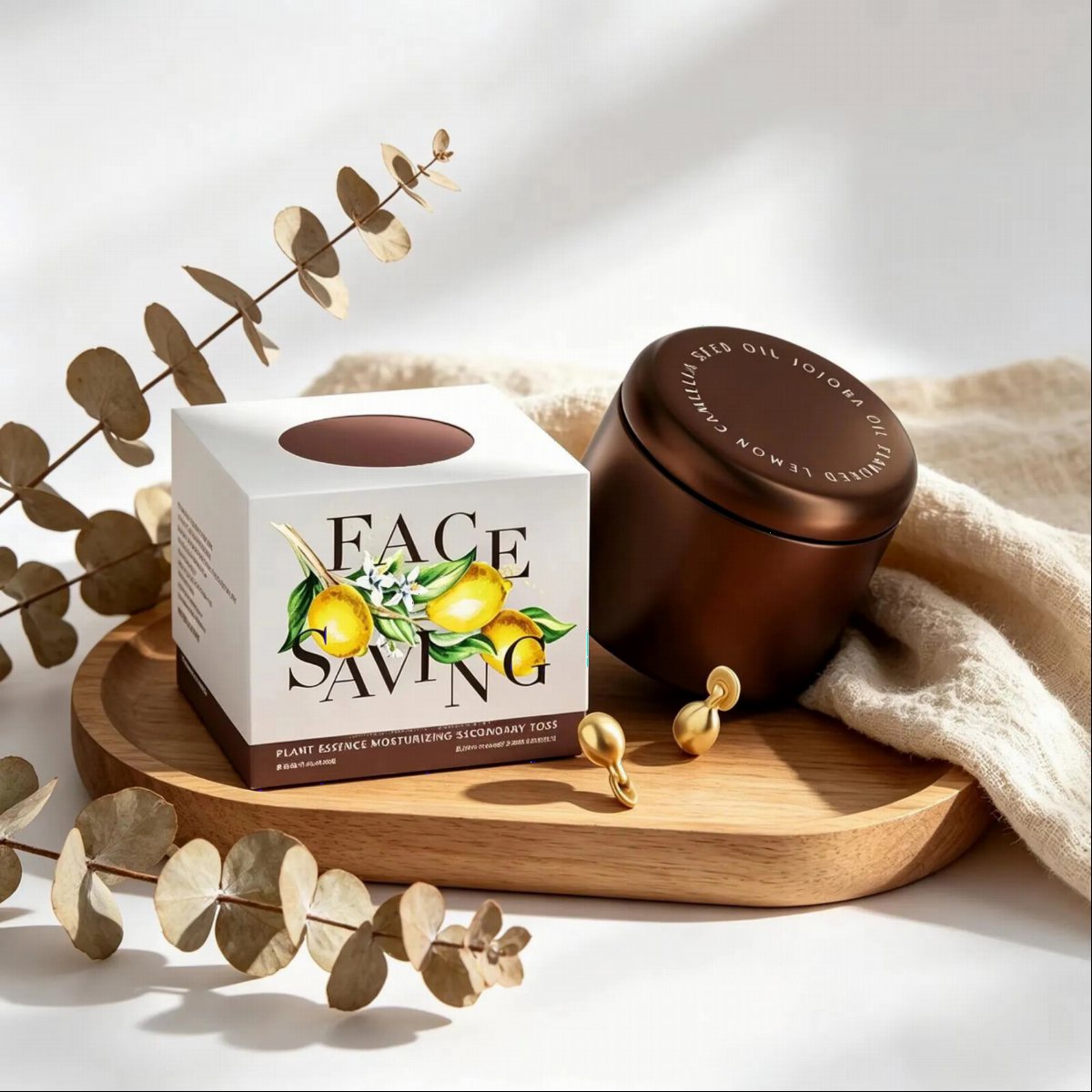 Lemon Plant Oil Moisturizing Capsules | OEM/ODM Beauty Maker