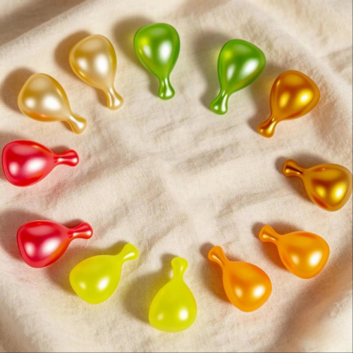 Multicolor Custom Serum Time Capsules | OEM/ODM Beauty Maker