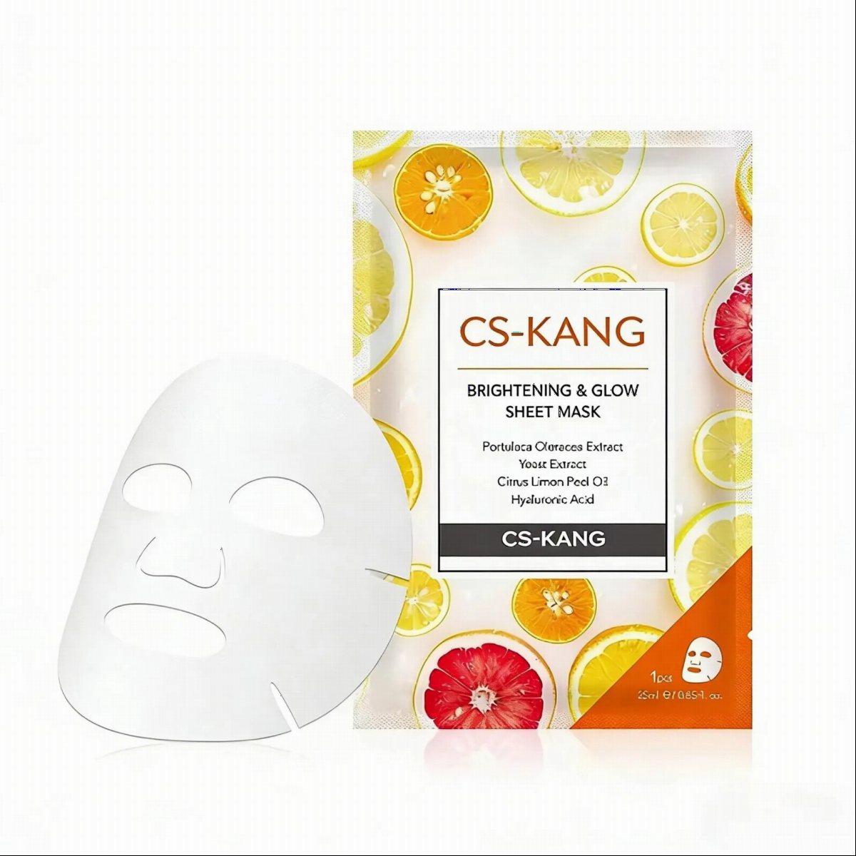 Brightening Glow Facial Sheet Mask | OEM/ODM Capsule Essence