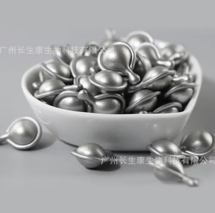 Silver Metallic Facial Capsule Essence | OEM ODM Beauty Line