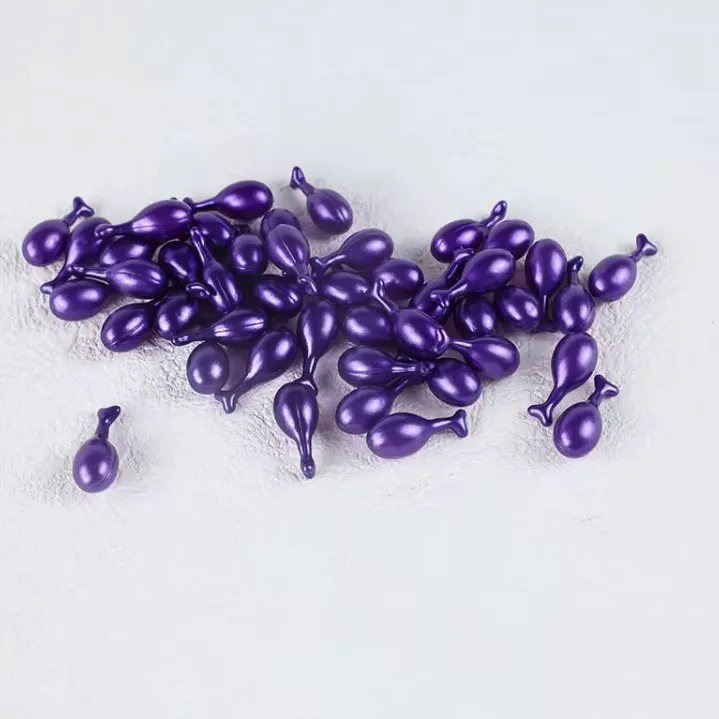 Purple Pearlescent Facial Capsule Serum | OEM ODM Beauty Lab