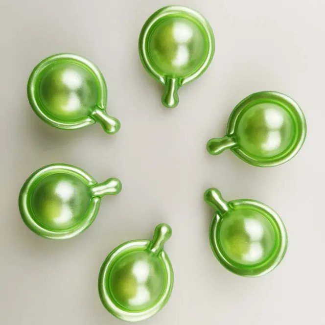 Green Pearl Radiance Serum Capsules | OEM/ODM Capsule Custom