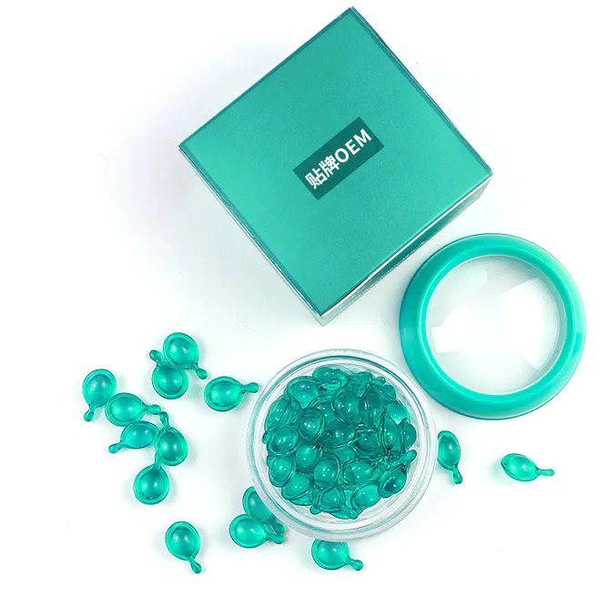 Mint Green Fresh Serum Capsule Jar | OEM/ODM Capsule Essence