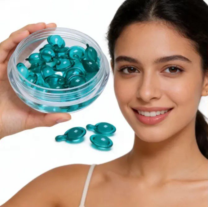 Ocean Blue Moisture Serum Capsule | OEM/ODM Beauty Fragrance