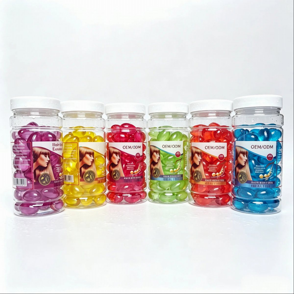 Hair Essence Capsule Six Pack | OEM/ODM Skincare Beauty Line