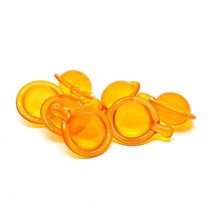Orange Vitamin E Oil Capsules | OEM/ODM Skincare Beauty Line