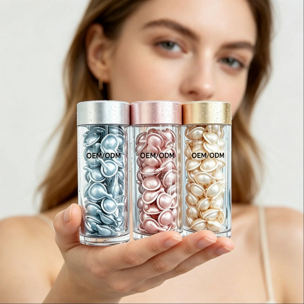 Three-Color Daily Serum Capsule Set | OEM/ODM Capsule Custom