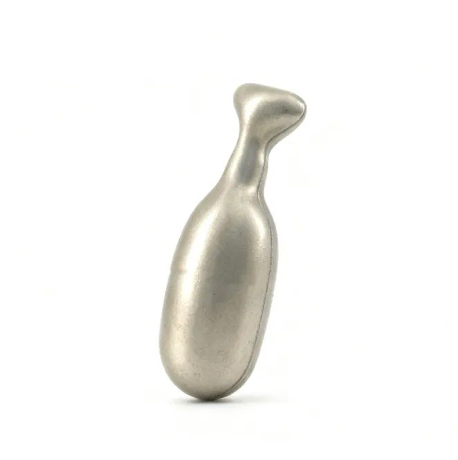 Pear-Shaped Metallic Serum Capsule | OEM/ODM Capsule Essence