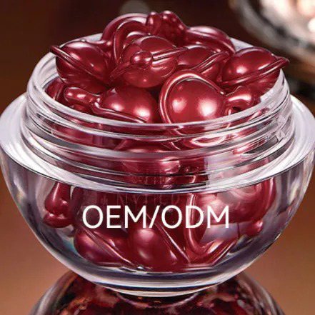 Single-Dose Red Essence Capsule Vial | OEM ODM Essence Maker