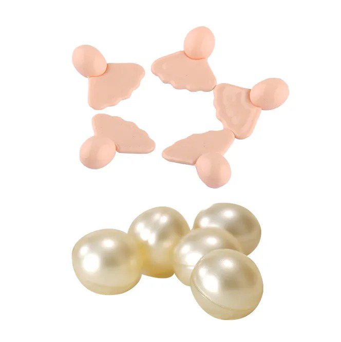 Peach Butterfly Pearl Capsule Duo Set | OEM/ODM Beauty Maker