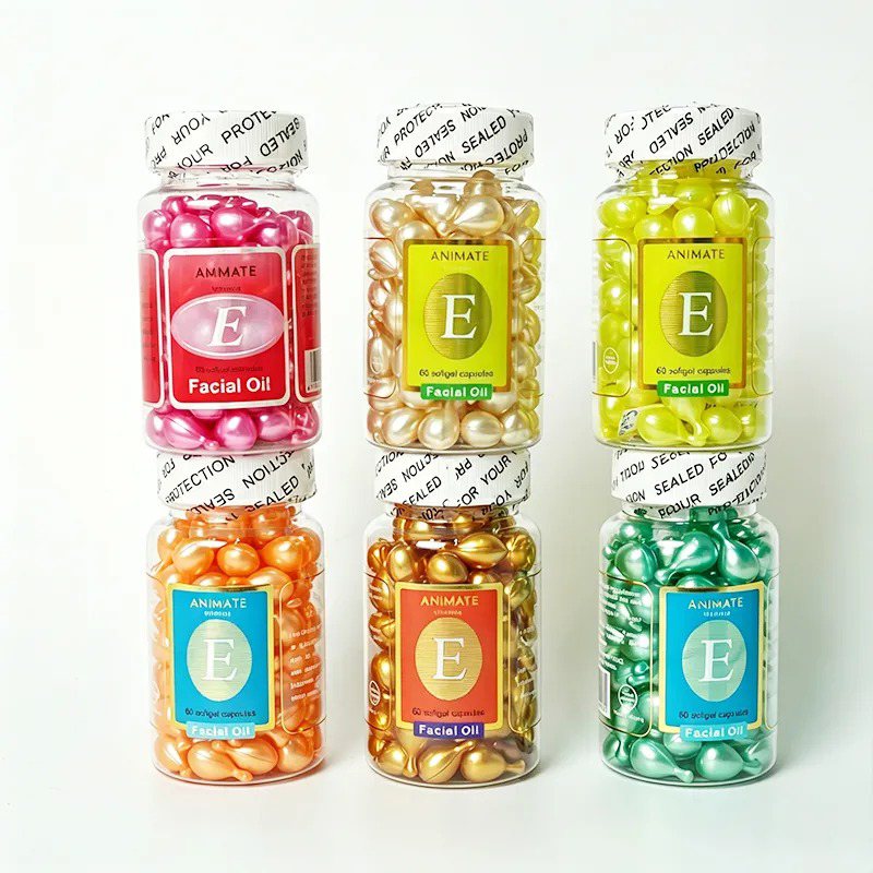 Vitamin E Facial Oil Capsule Multi-Pack | OEM ODM Beauty Lab