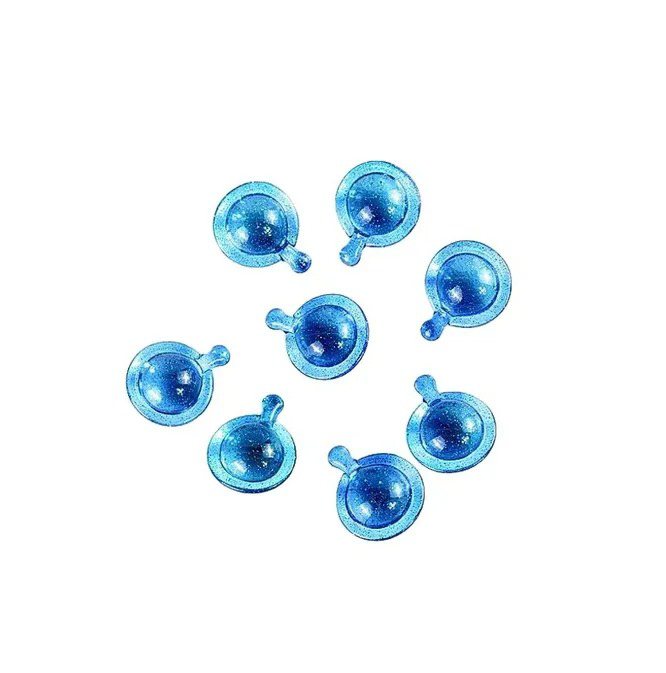 Sparkling Blue Glitter Bath Oil Capsule | OEM ODM Beauty Lab