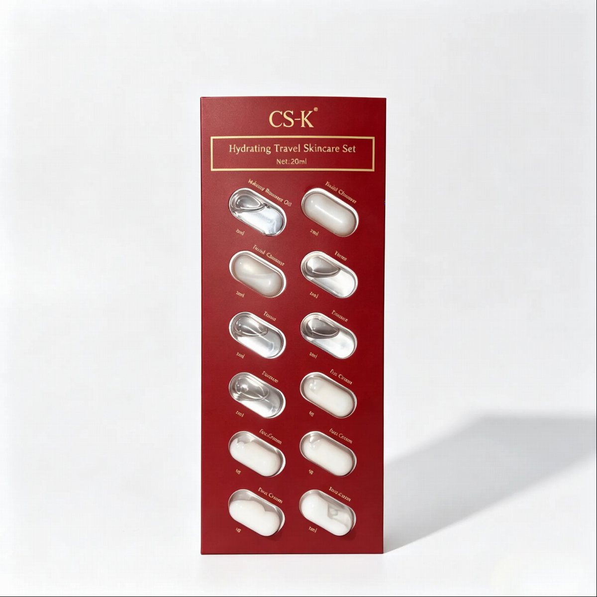 Portable Daily Skincare Capsule Set | OEM/ODM Capsule Custom