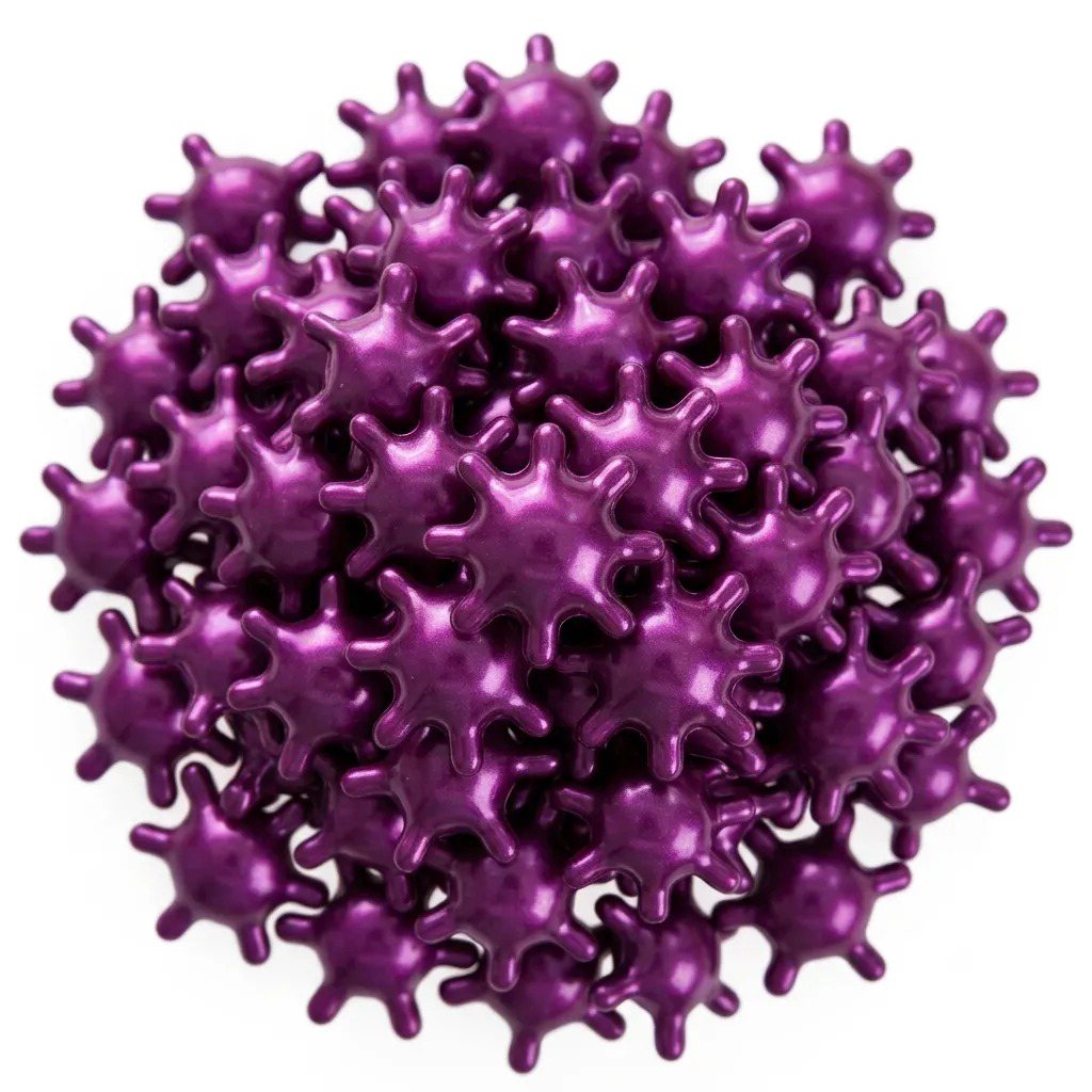 Purple Spiky Massage Bath Oil Beads | OEM/ODM Capsule Custom