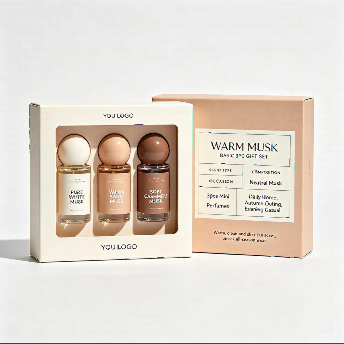 Warm Musk Basic 3PC Gift Set