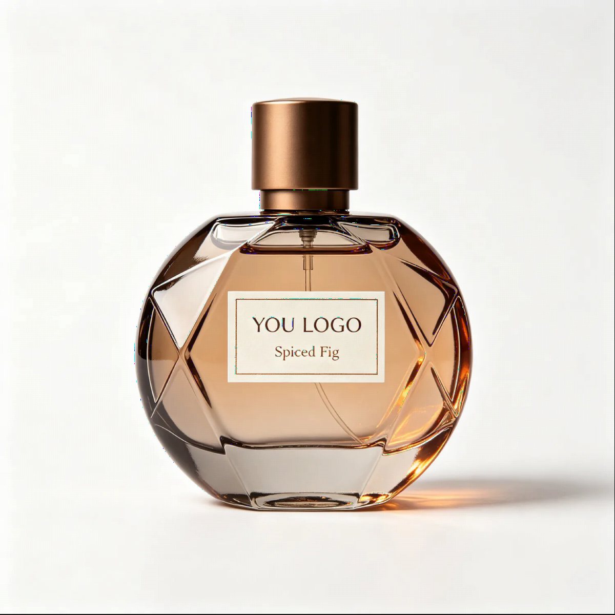 Spiced Fig Polygon Perfume Bottle
