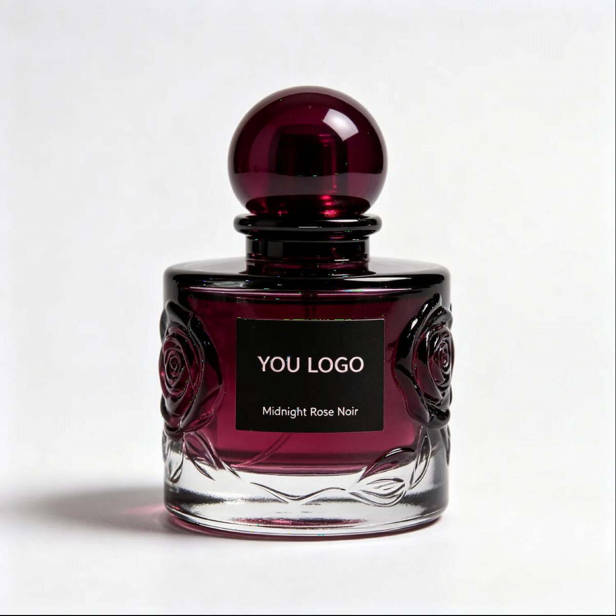 Noir Rouge Sphere Perfume Bottle
