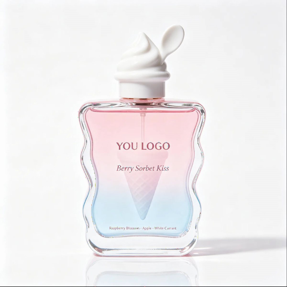 Berry Sorbet Heart Perfume Bottle
