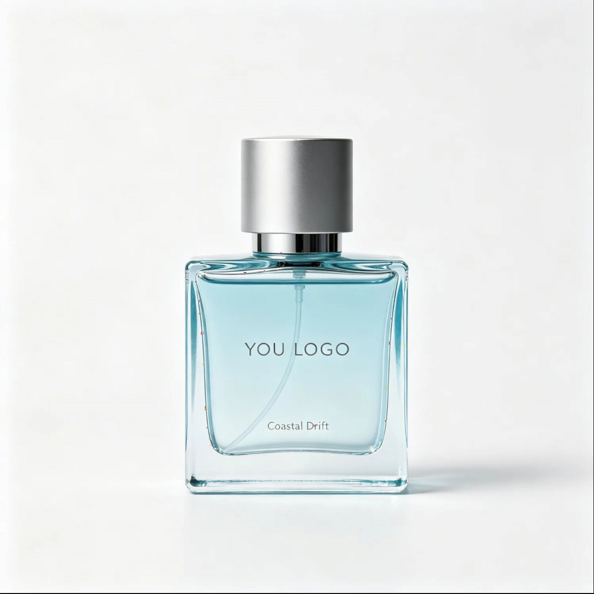 Coastal Drift Blue Perfume Bottle