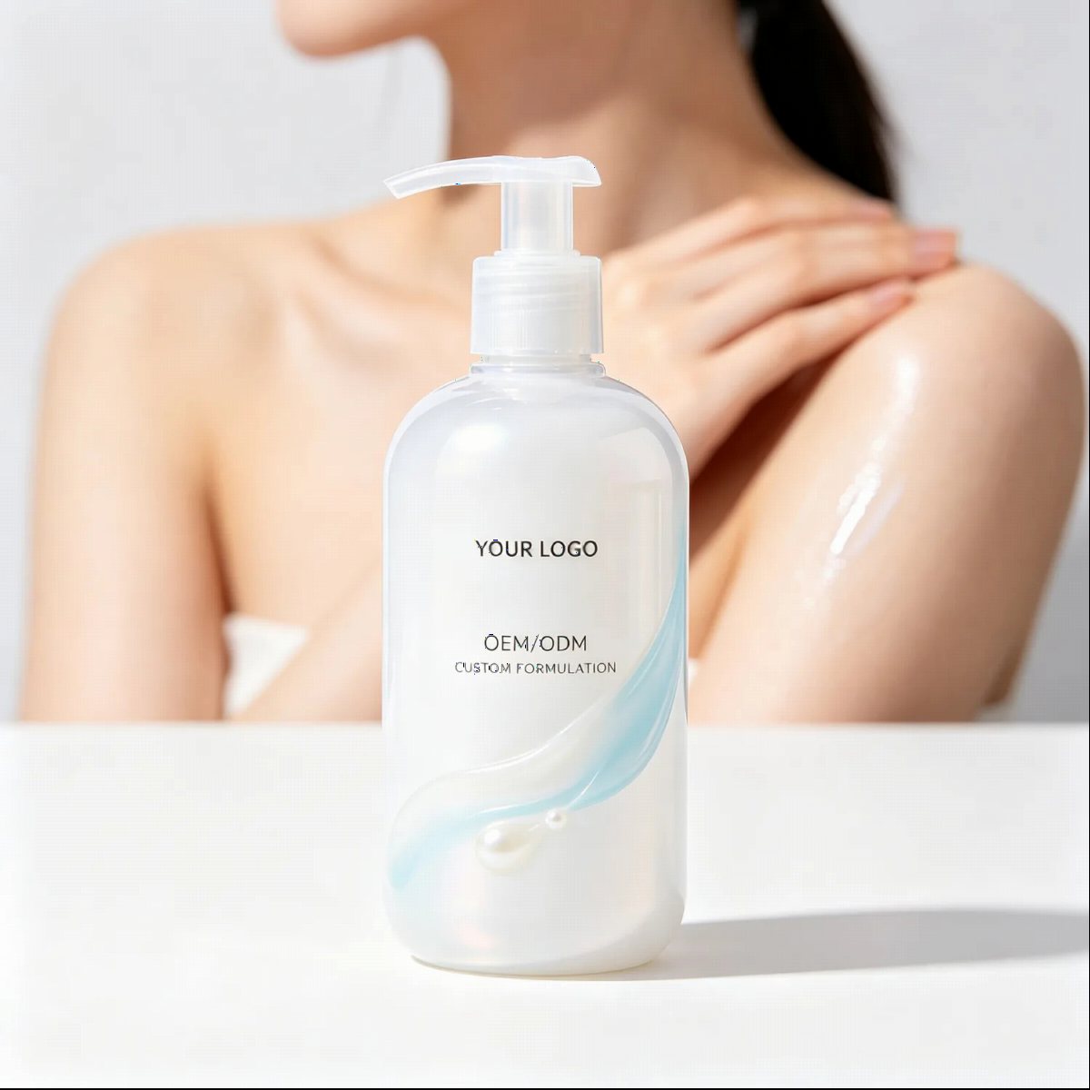 Body Lotion Blue Wave Bottle