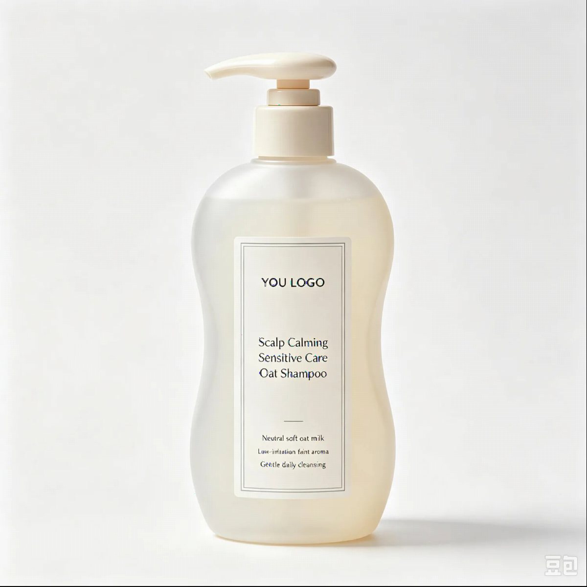 Scalp Calming Oat Shampoo Wave Bottle