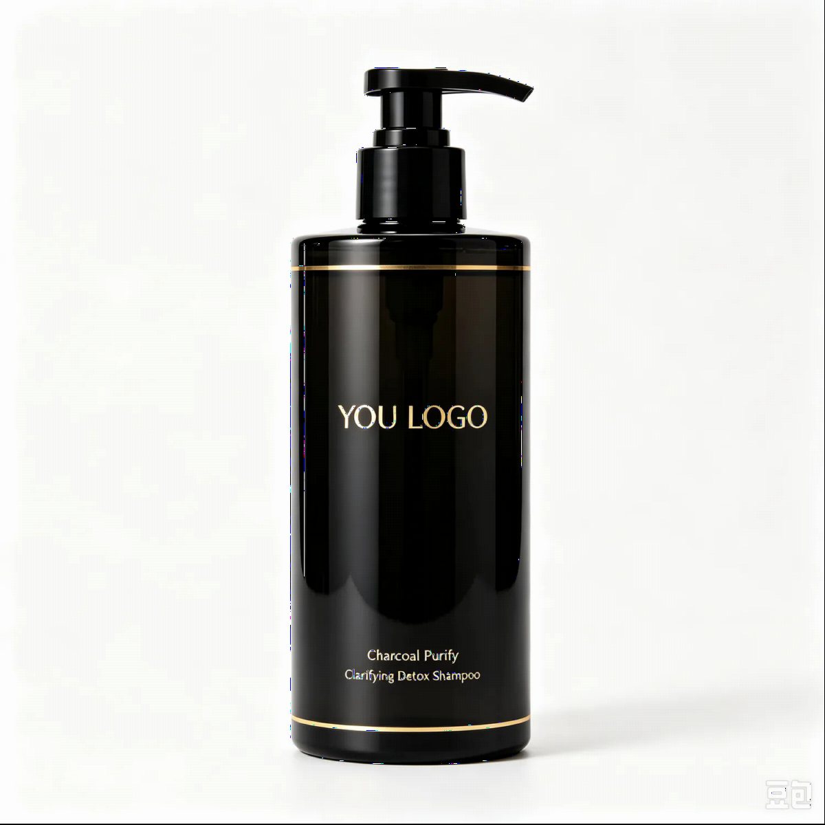 Charcoal Purify Clarifying Detox Shampoo Black