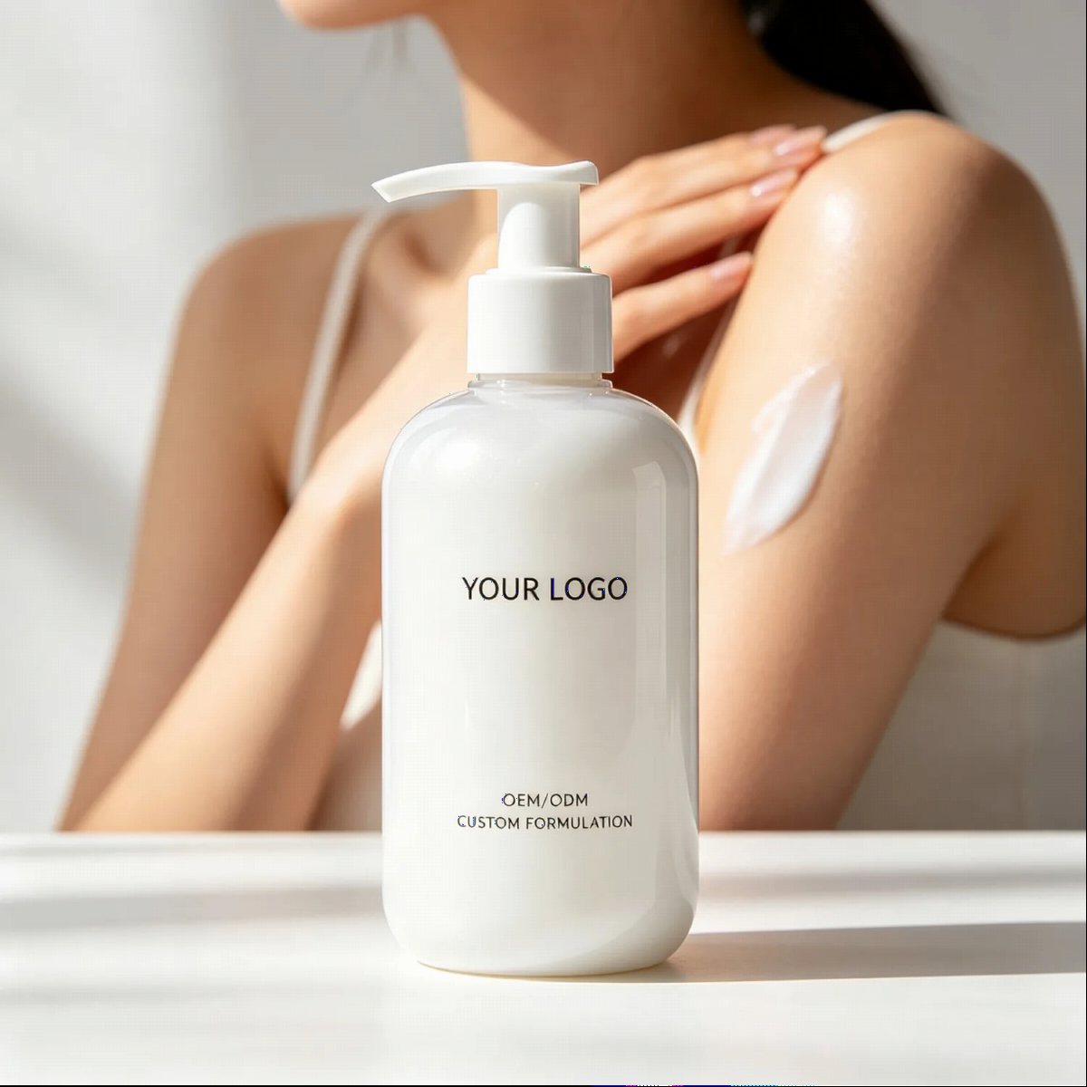 Body Lotion Pump Bottle