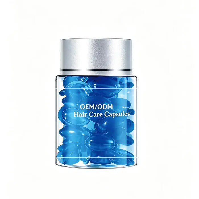 Smoothing Hair Oil Capsules OEM/ODM Manufacturing