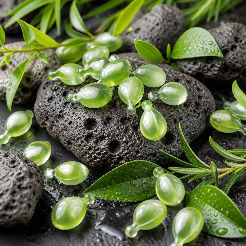 Custom Tea Tree Purifying Facial Serum Capsules - Acne Control, Oil Balancing & Pore Clearing OEM