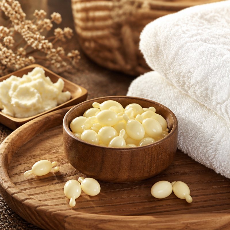 OEM/ODM Shea Butter + Ceramide Body Capsules - Deep Dryness Repair, Anti-Cracking & Intensive Moisturizing
